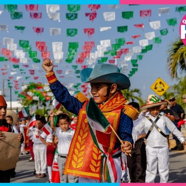 Tulum celebra la independencia con desfile y fortalece valores cívicos
