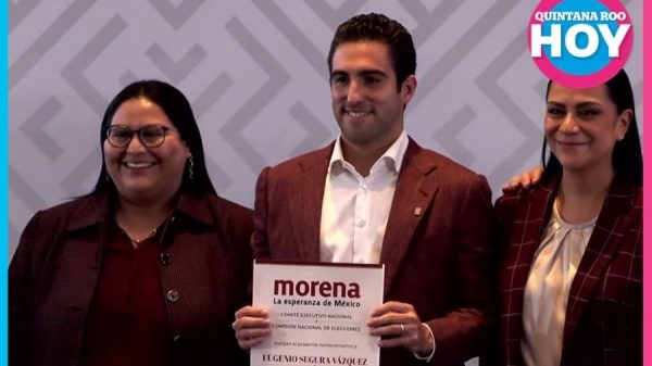 Gino Segura promete defender la transformación desde Quintana Roo