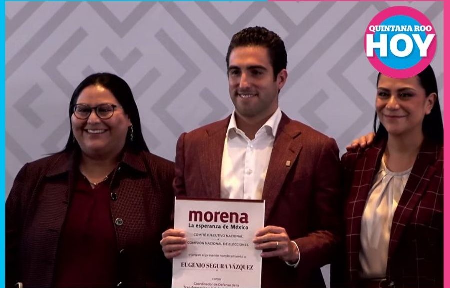 Gino Segura promete defender la transformación desde Quintana Roo