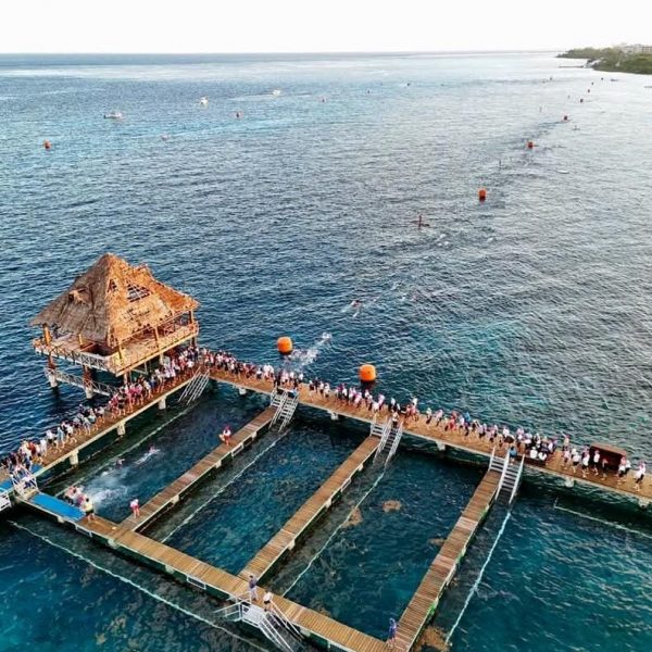 Cozumel recibe a 2 mil 500 triatletas por el Ironman 70.3