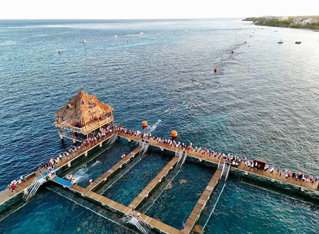 Cozumel recibe a 2 mil 500 triatletas por el Ironman 70.3