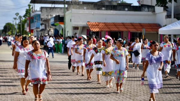 Felipe Carrillo Puerto celebra fiestas patrias con gran participación