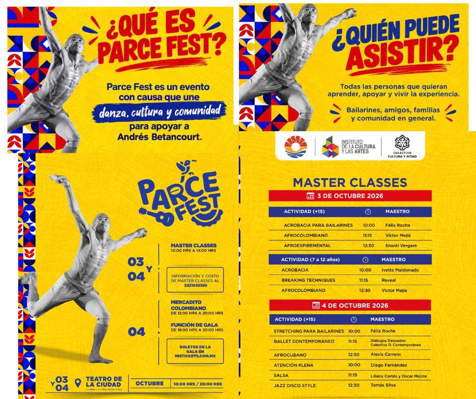 Parce Fest 2026 lleva el sabor de Colombia a Cancún
