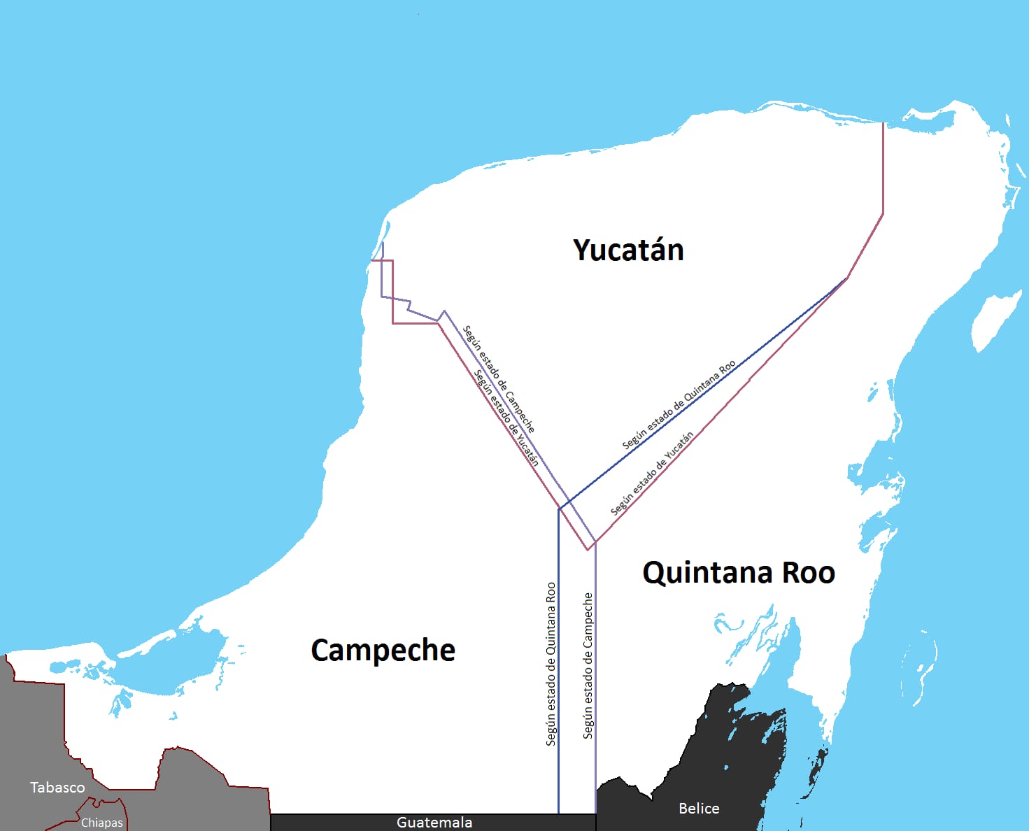 Quintana Roo espera resolución por conflicto territorial