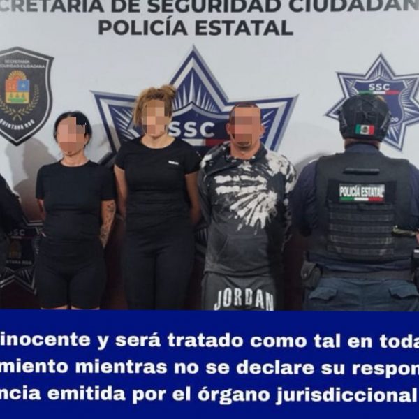 Detienen en Cancún a cinco presuntos secuestradores