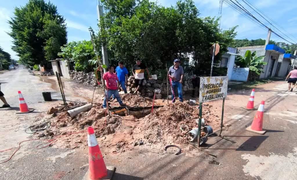 José María Morelos queda sin agua por ruptura de tubería