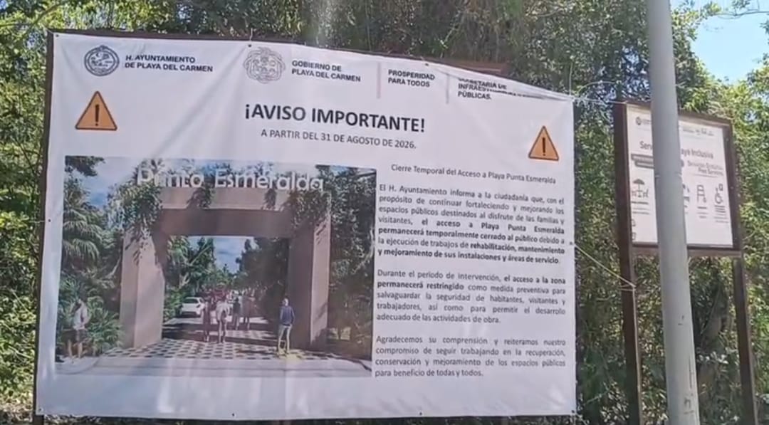 Punta Esmeralda no tendrá reja en su acceso, aclaran