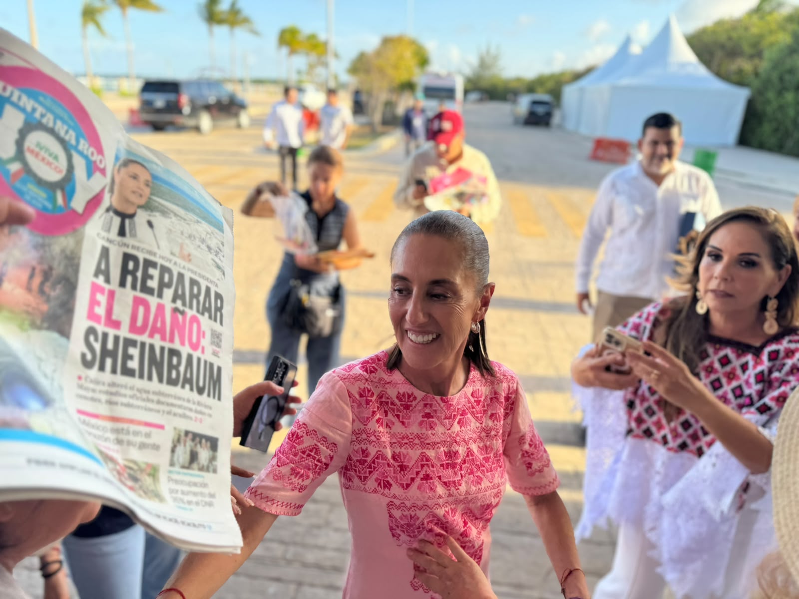 Sheinbaum destaca inversión social en Quintana Roo