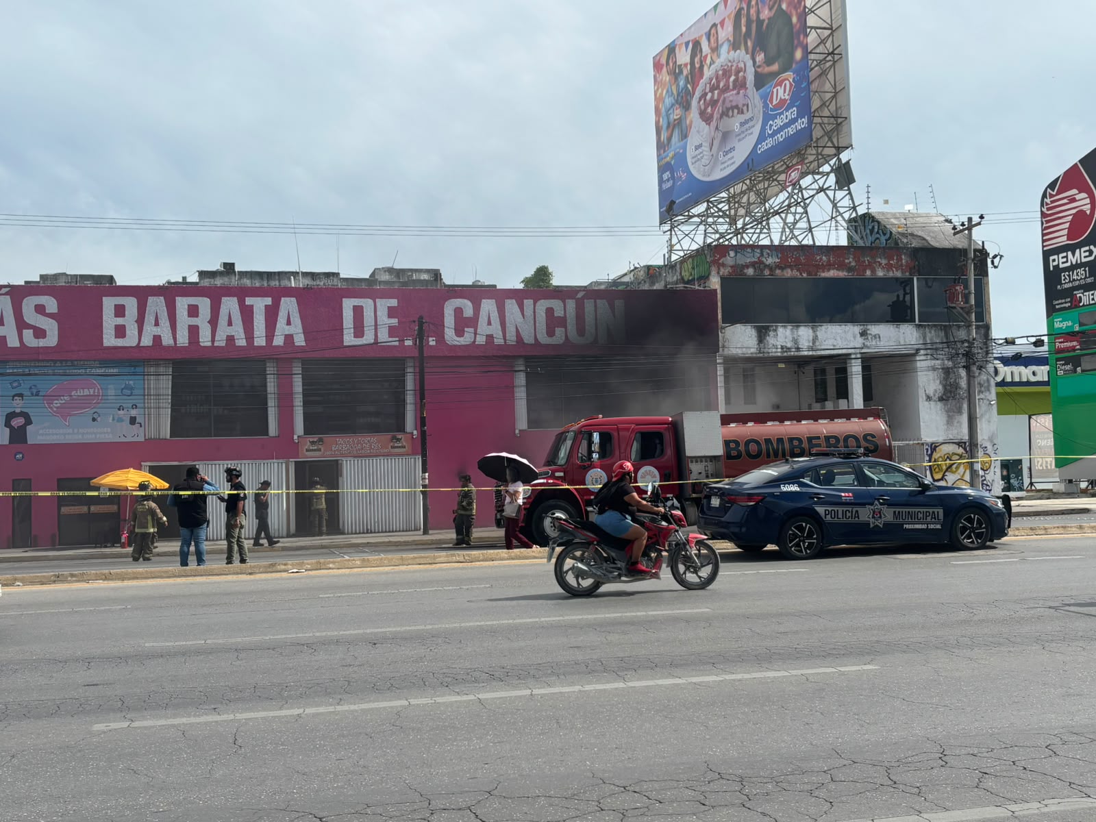 Incendio en López Portillo moviliza a Bomberos