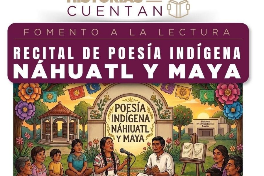 Poesía indígena en Cancún: náhuatl y maya