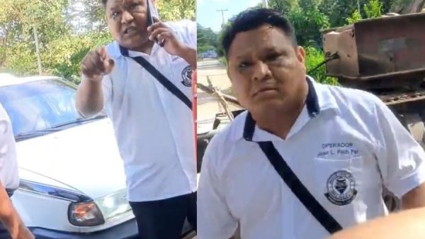 Taxistas se enfrentan por pasaje en Tihosuco