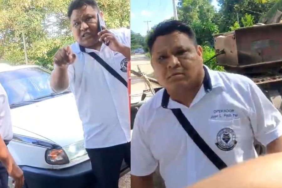 Taxistas se enfrentan por pasaje en Tihosuco