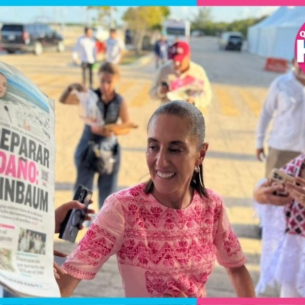 Sheinbaum destaca inversión social en Quintana Roo