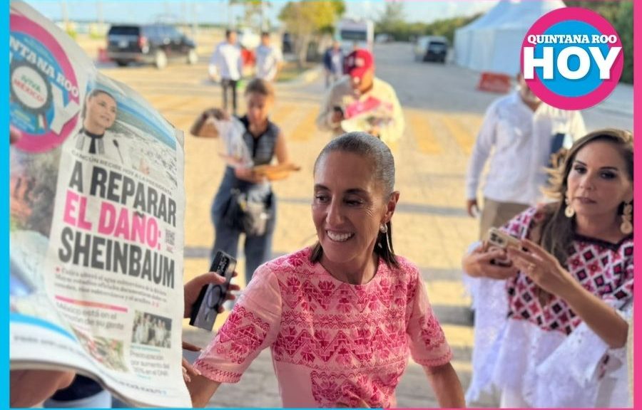 Sheinbaum destaca inversión social en Quintana Roo