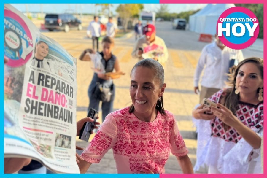Sheinbaum destaca inversión social en Quintana Roo