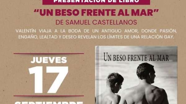 Samuel Castellanos presenta “Un beso frente al mar”