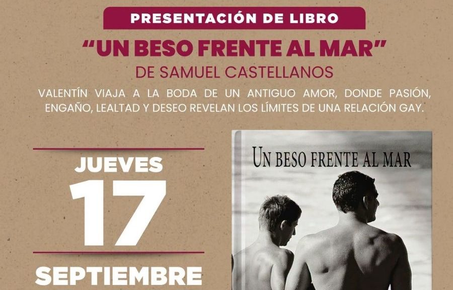 Samuel Castellanos presenta “Un beso frente al mar”