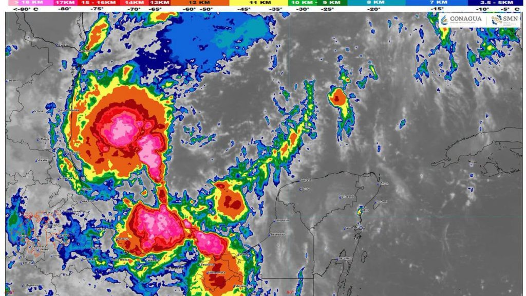 Lluvias fuertes y calor marcarán clima en Quintana Roo