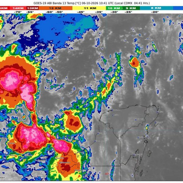 Lluvias fuertes y calor marcarán clima en Quintana Roo