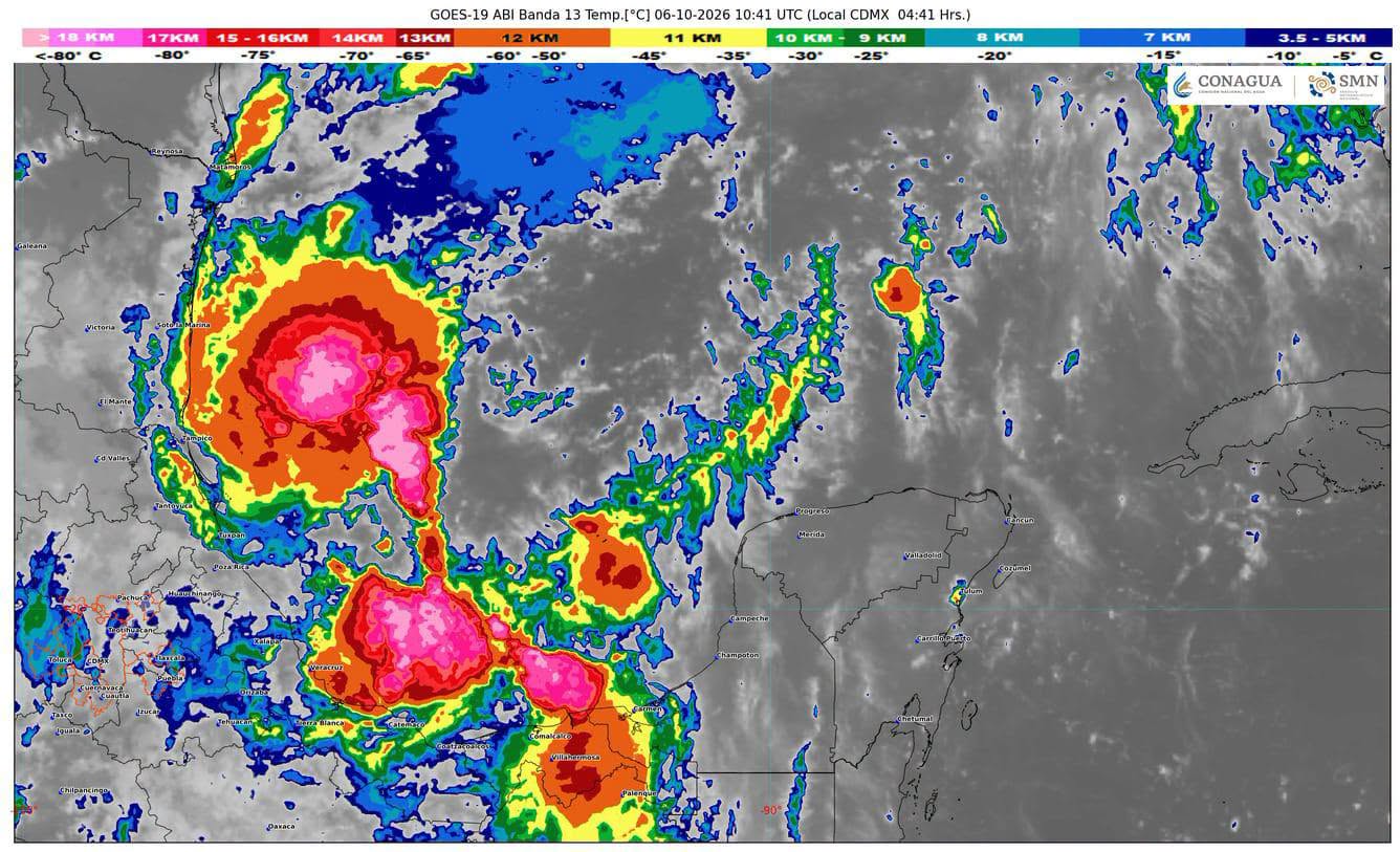 Lluvias fuertes y calor marcarán clima en Quintana Roo