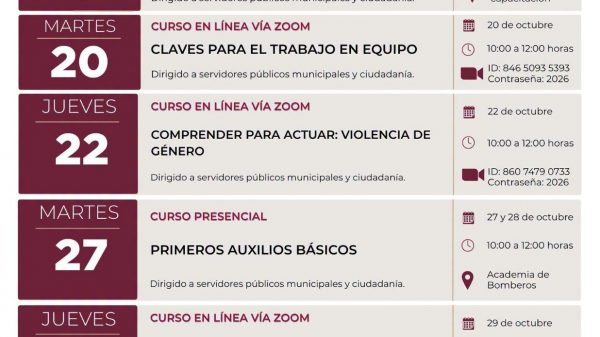 Cancún ofrece cursos contra la violencia de género