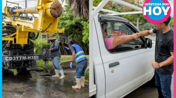 Lluvias en Cancún dejan encharcamientos y activan operativo