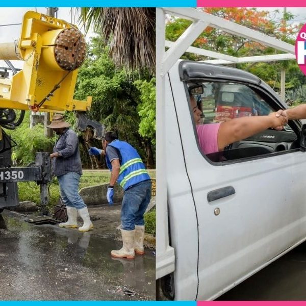 Lluvias en Cancún dejan encharcamientos y activan operativo