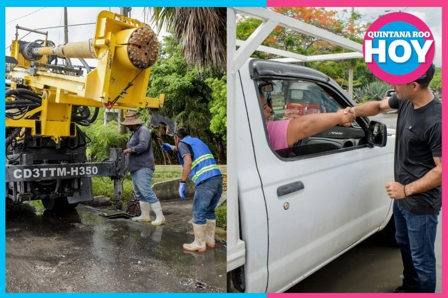 Lluvias en Cancún dejan encharcamientos y activan operativo