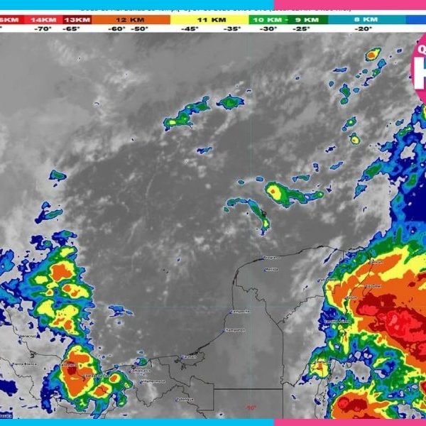 Lluvias muy fuertes afectarán Quintana Roo este sábado