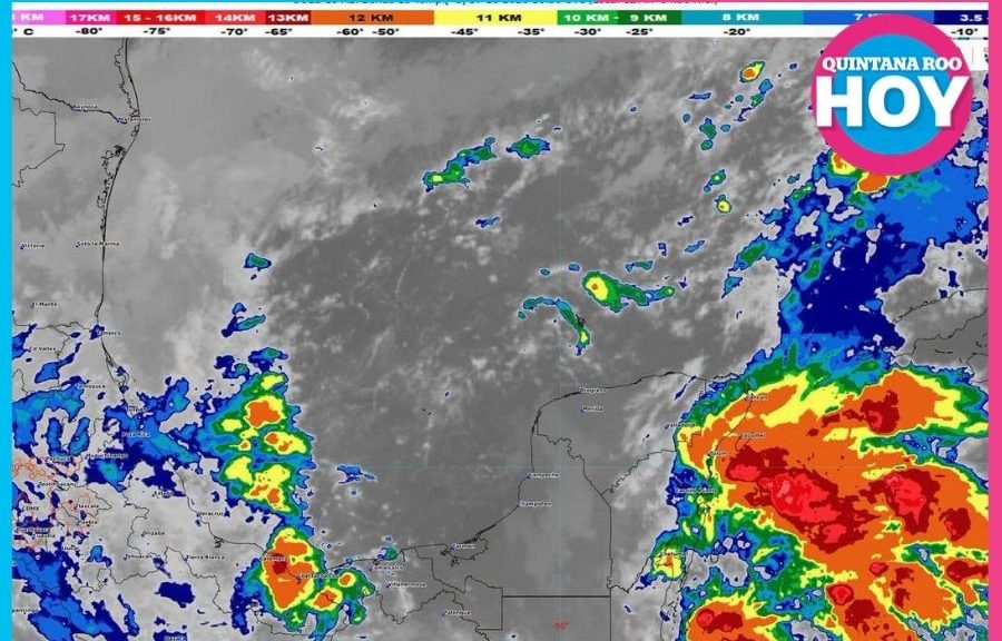 Lluvias muy fuertes afectarán Quintana Roo este sábado