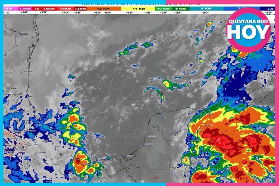Lluvias muy fuertes afectarán Quintana Roo este sábado