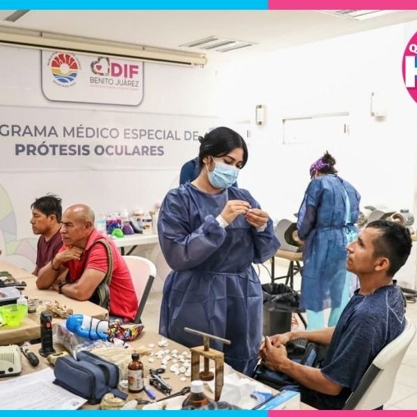 Prótesis oculares gratuitas en Cancún beneficiarán a pacientes
