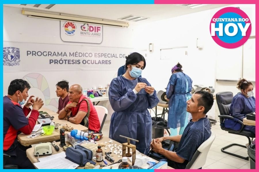 Prótesis oculares gratuitas en Cancún beneficiarán a pacientes