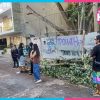 Vecinos forman valla humana por álamo en Playa del Carmen