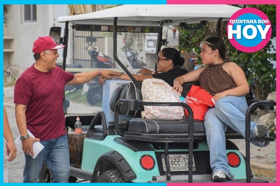 Cercanía y trabajo territorial Pepe Aguilar Isla Mujeres