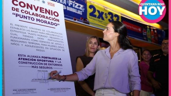 272 OXXO serán puntos morados para mujeres en Cancún