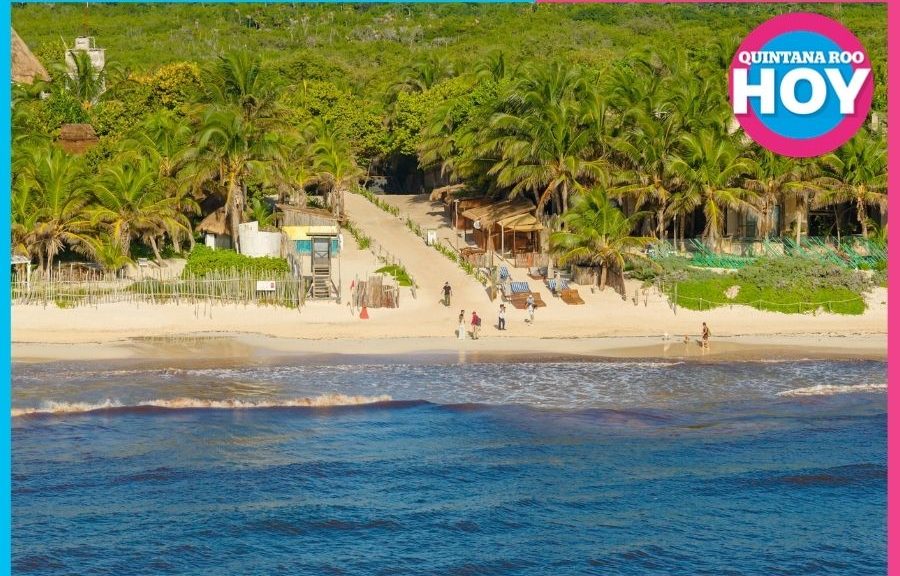 Playas de Tulum mejoran sus condiciones ante la disminución del sargazo