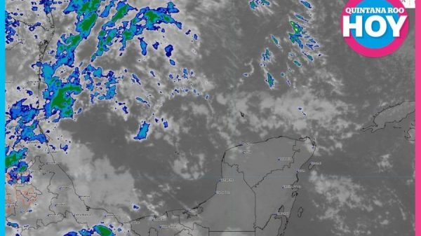 Prevén lluvias, chubascos y fuertes rachas de viento en Quintana Roo