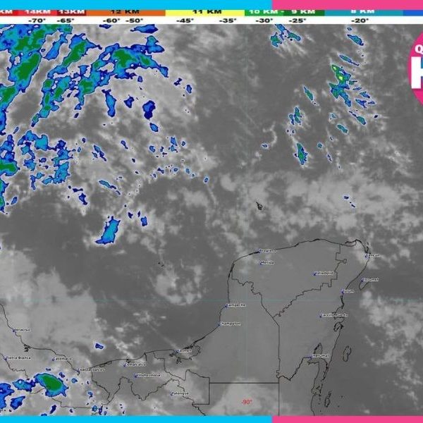 Prevén lluvias, chubascos y fuertes rachas de viento en Quintana Roo