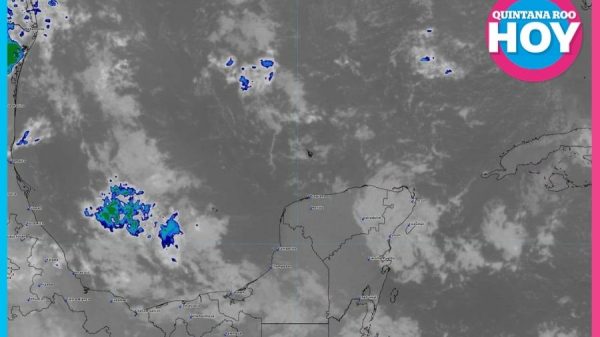 Prevén lluvias en Quintana Roo con rachas de viento de hasta 50 km/h