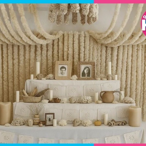 Altares “aesthetic” de Día de Muertos abren debate entre moda y tradición