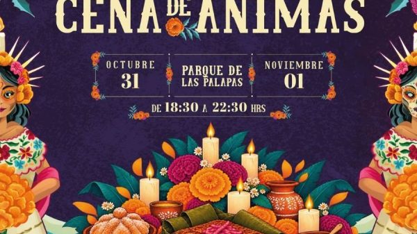 Cena de Ánimas en Cancún llega al Parque de las Palapas