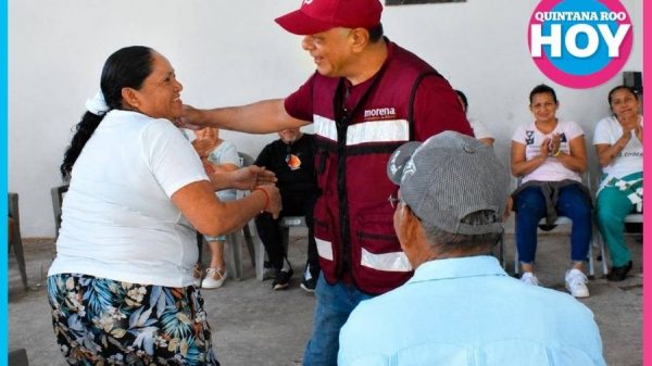 Pepe Aguilar en Isla Mujeres escucha a familias de las colonias