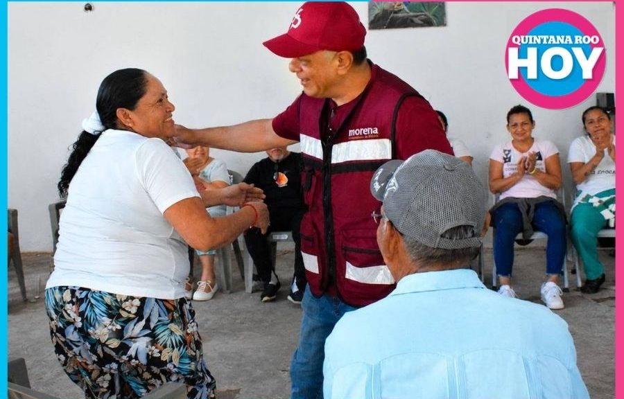 Pepe Aguilar en Isla Mujeres escucha a familias de las colonias