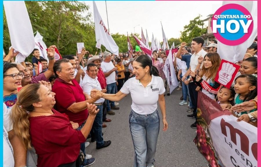 Estefanía Mercado pide unidad en Morena desde Playa del Carmen