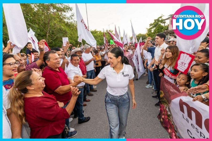 Estefanía Mercado pide unidad en Morena desde Playa del Carmen