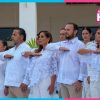 52 aniversario de Quintana Roo inicia con izamiento de bandera