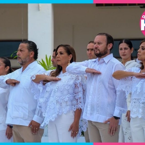 52 aniversario de Quintana Roo inicia con izamiento de bandera