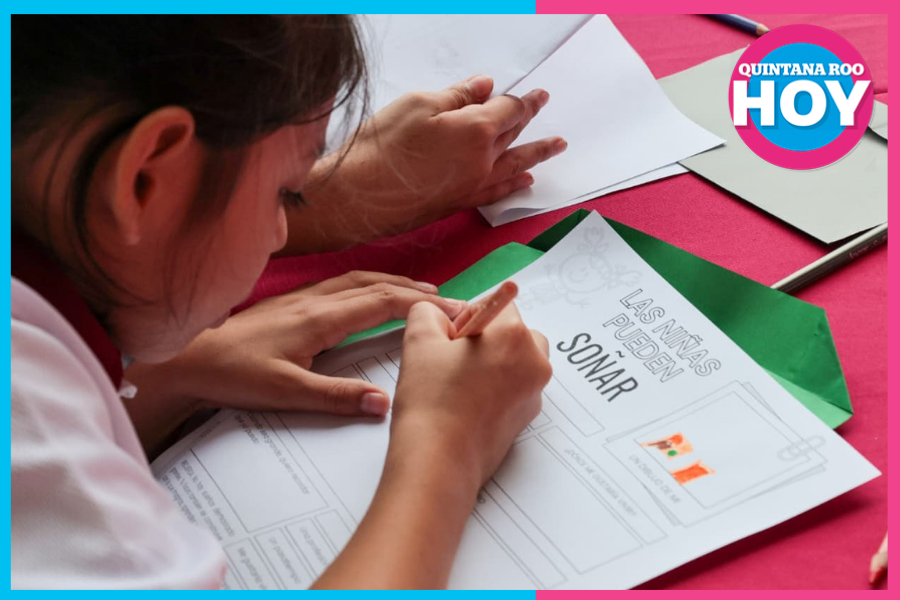 DIF Benito Juárez promueve los derechos de las niñas en Cancún