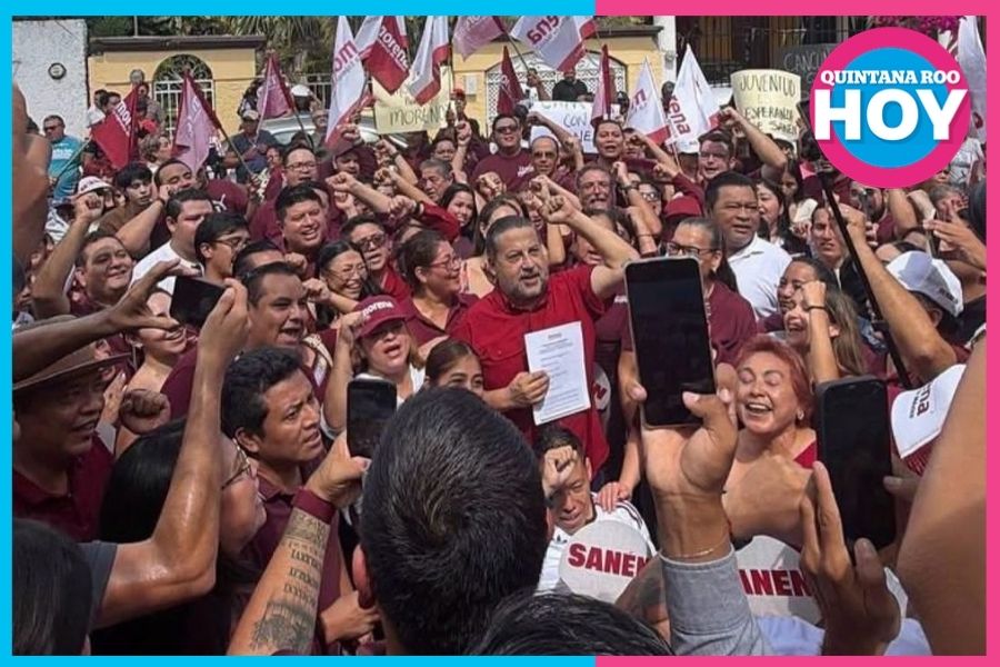 Sanén anuncia registro para buscar coordinación de Morena en Cancún